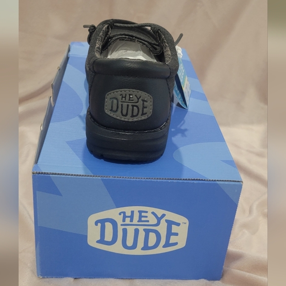 Hey Dude Men's Black Loafers - Picture 4 of 5